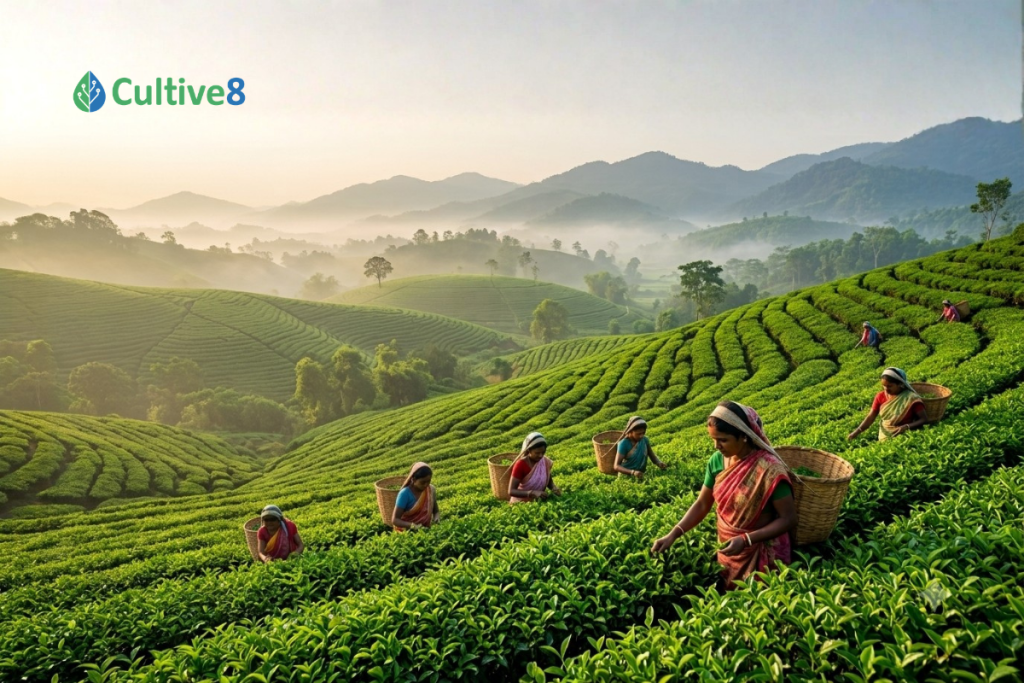 how tea is cultivated in bangladesh